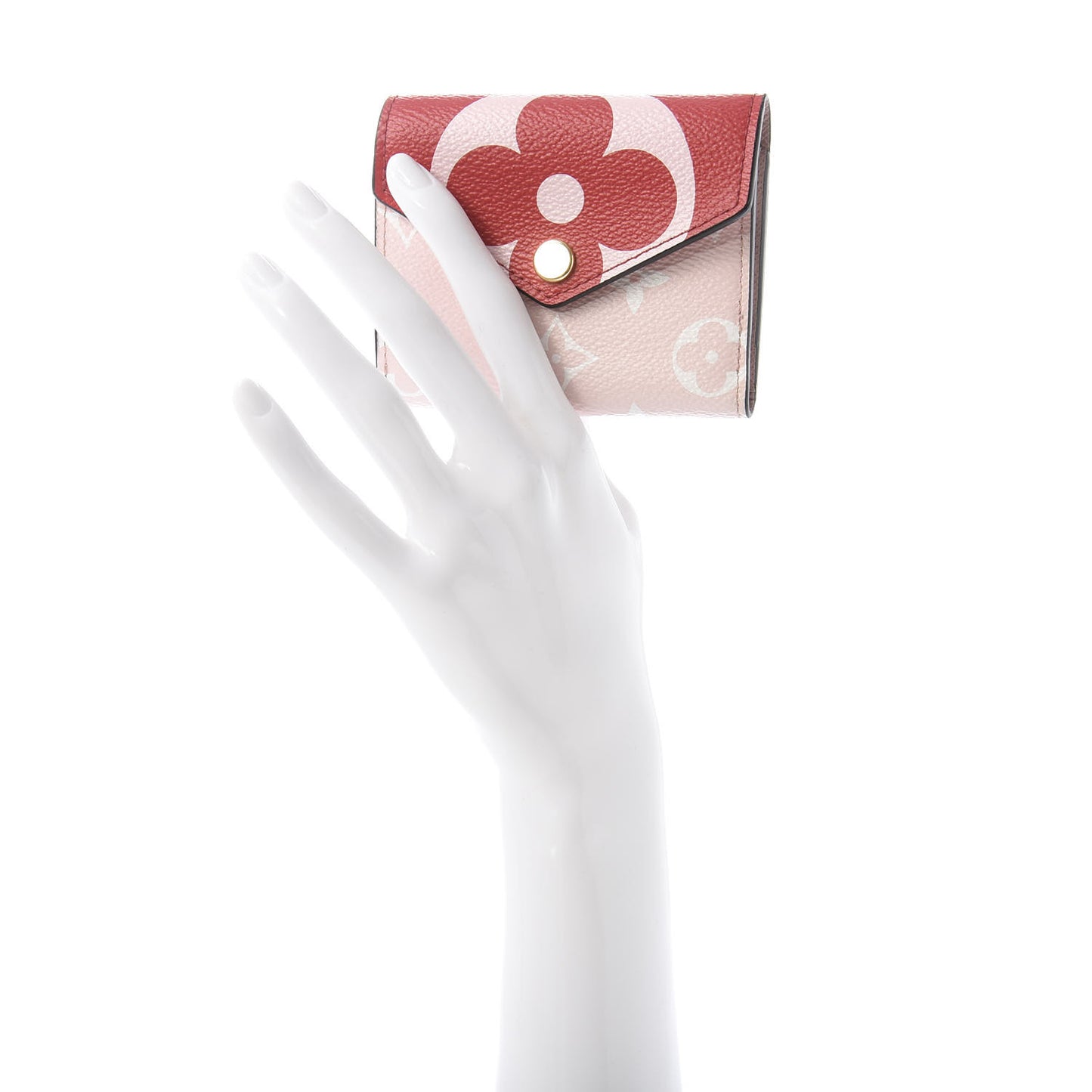 Monogram Giant Zoe Wallet Rouge Rose