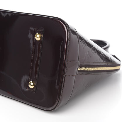 Louis Vuitton Vernis Alma MM Amarante 7 of 8