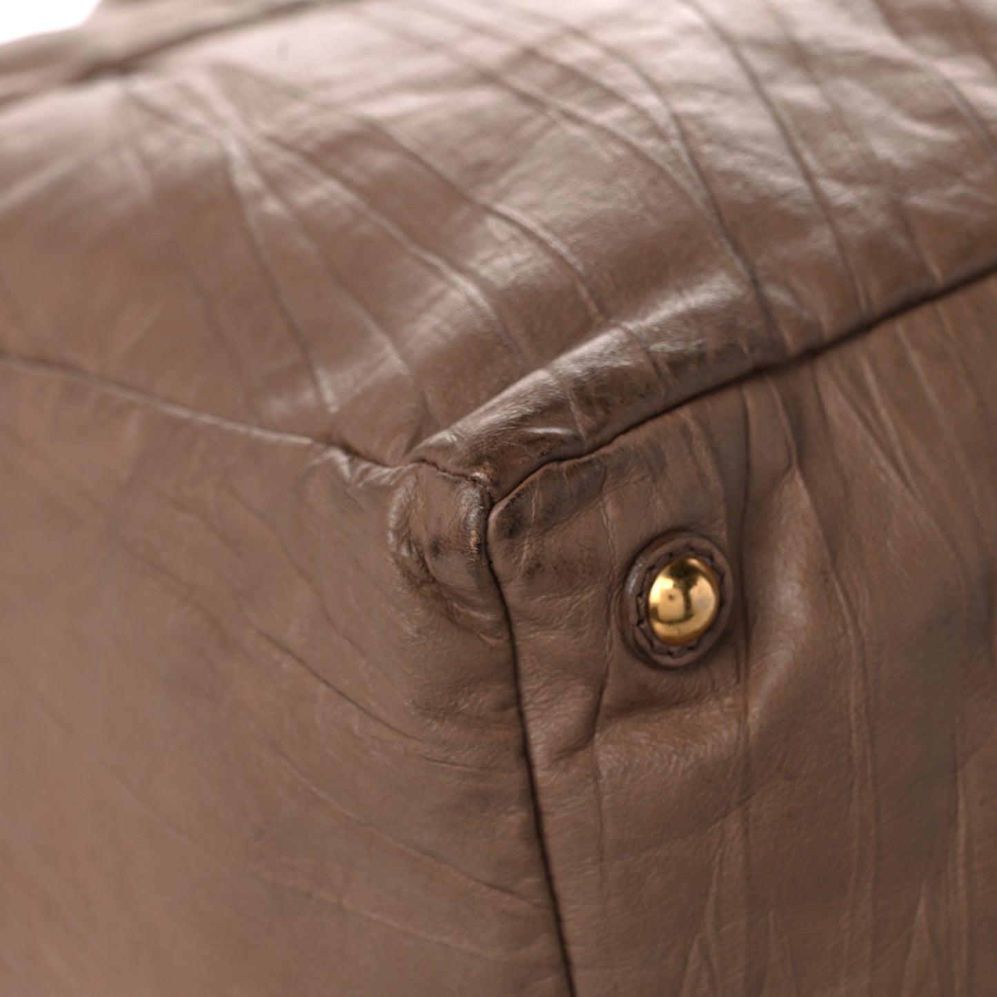 Calfskin Y Tote Beige