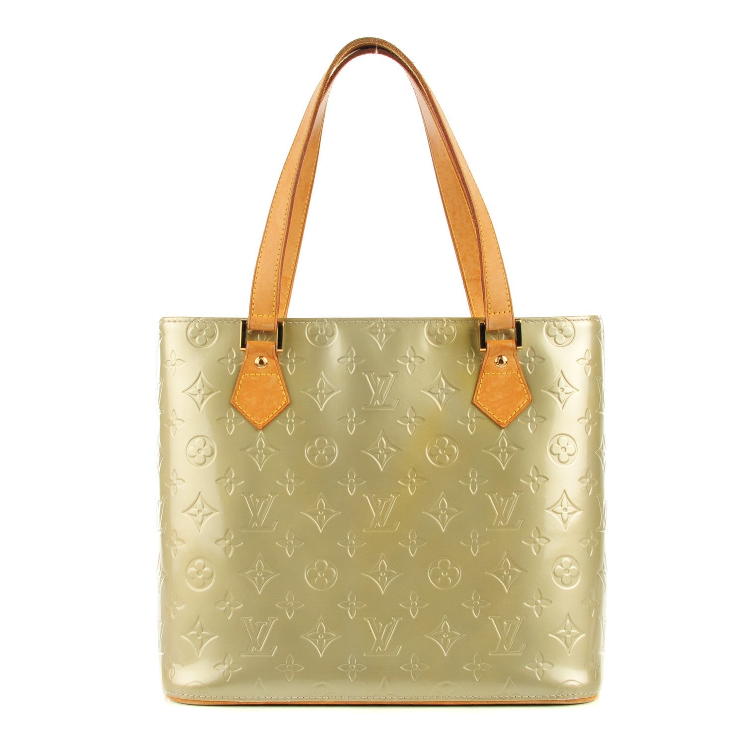 Louis Vuitton Vernis Houston Silver 1 of 9