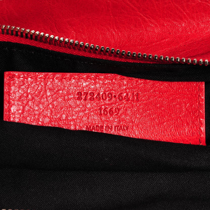 Balenciaga Agneau Mens Day Messenger Rouge Coquelicot 10 of 10