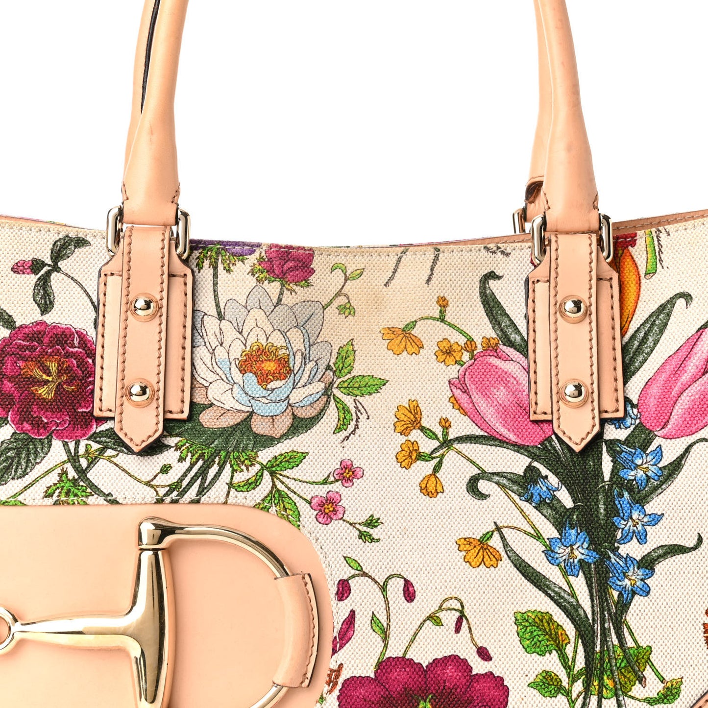 Canvas Floral Flora Medium Hasler Tote