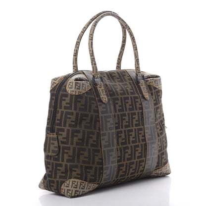 Fendi Zucca Zucchino Spalmati Large B Mix Tote Tobacco 3 of 12