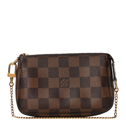Louis Vuitton Damier Ebene Mini Pochette Accessories 1 of 11