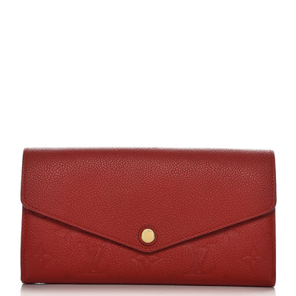 Louis Vuitton Empreinte Sarah Wallet NM Cherry 1 of 6