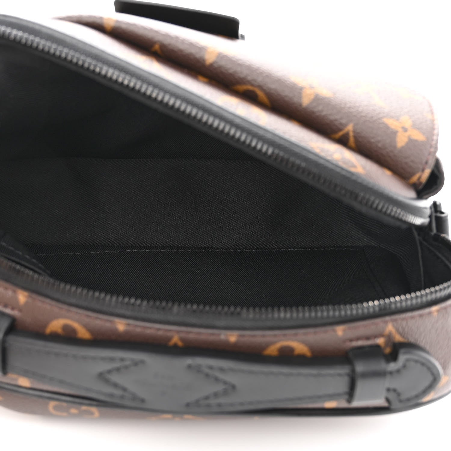 Louis Vuitton Monogram Macassar S Lock Messenger 5 of 10