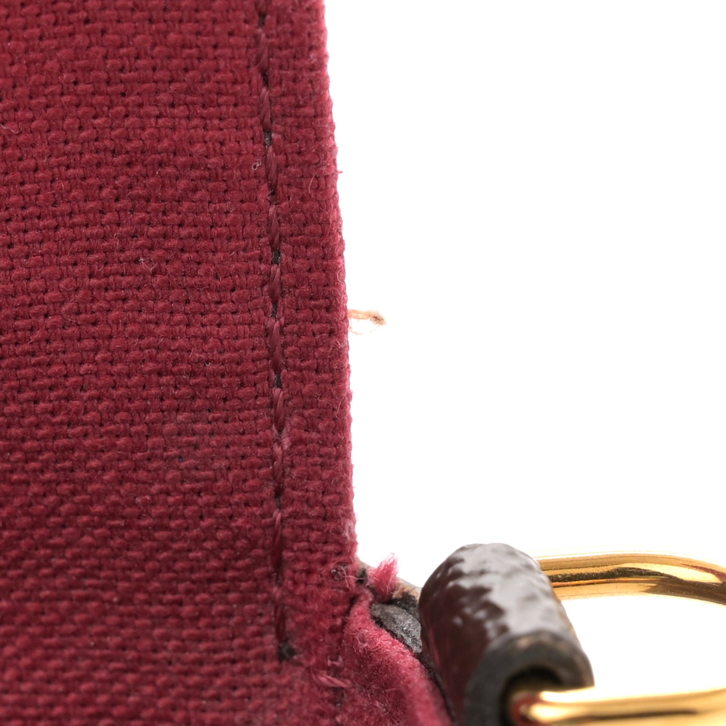 Monogram Pochette Felicie Chain Wallet Fuchsia