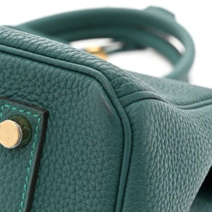 Hermes Togo Birkin 35 Malachite 12 of 16