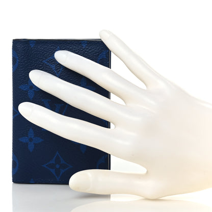Louis Vuitton Taigarama Pocket Organizer NM Cobalt 2 of 7