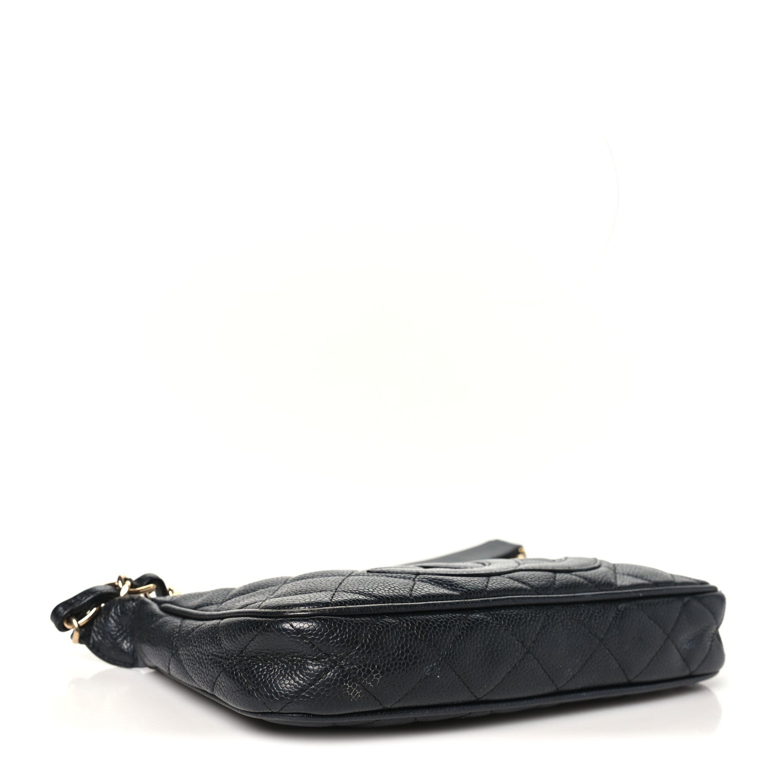 Chanel Caviar Quilted CC Shoulder Bag Black 4 of 11