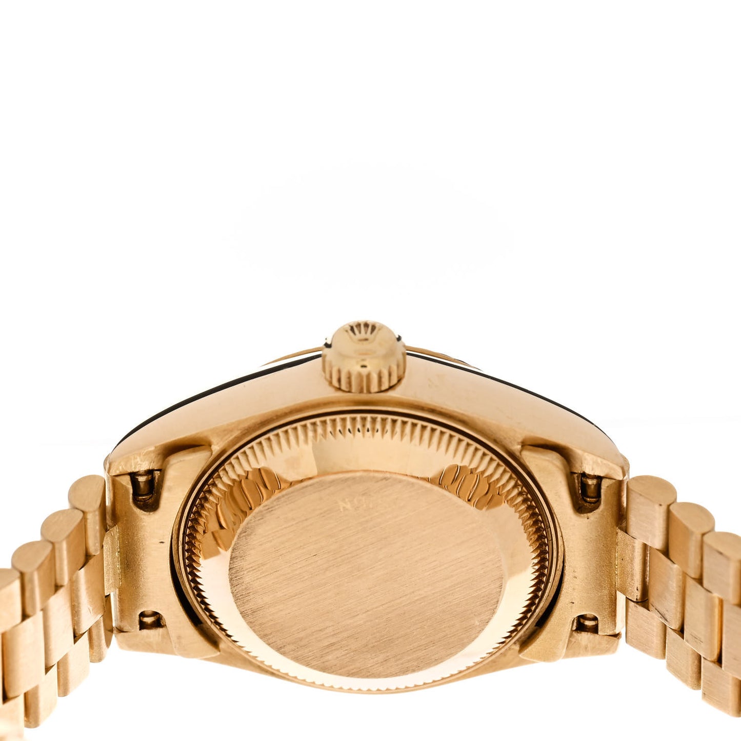 18K Yellow Gold Diamond 26mm Datejust President Watch Champagne 69178