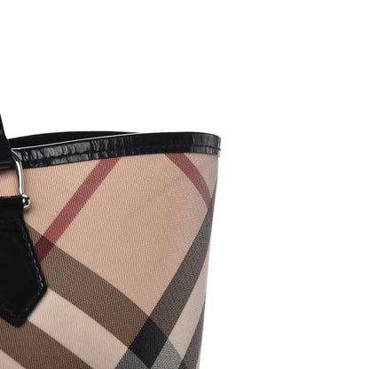 Burberry Nova Check Large Nickie Tote Black 11 of 17