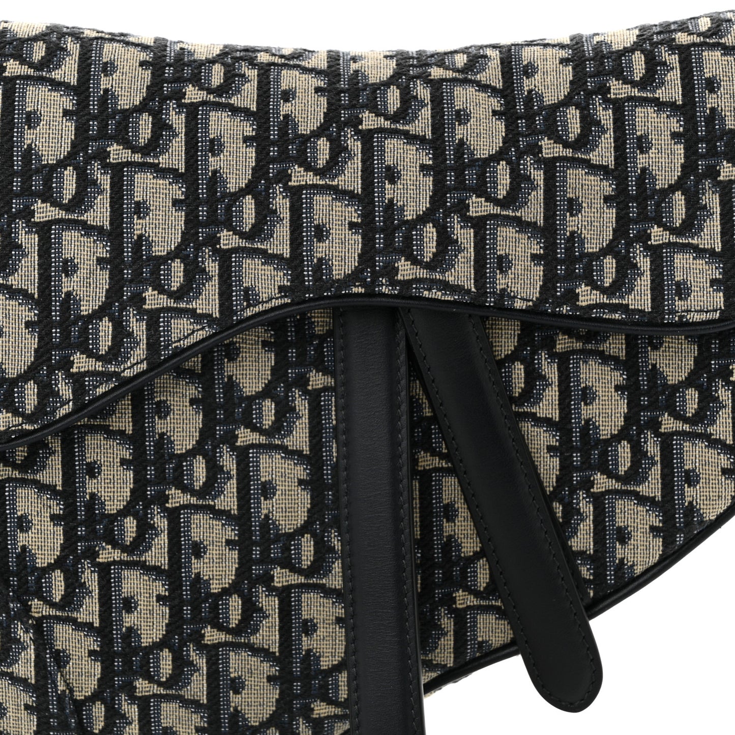 Oblique Saddle Bag Blue