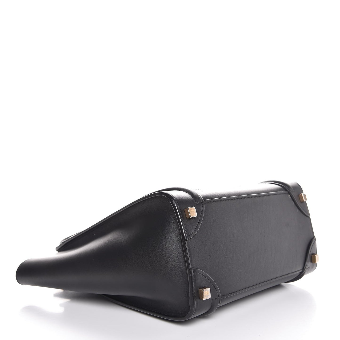 Smooth Calfskin Micro Luggage Black