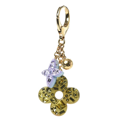 Louis Vuitton Resin Strass Glam Flower Bag Charm 1 of 3