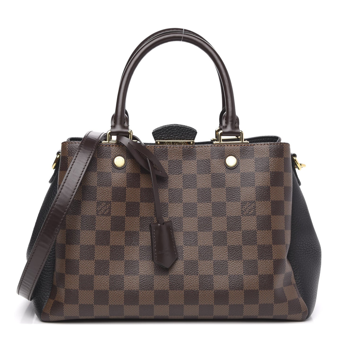 Damier Ebene Cuir Taurillon Brittany Black