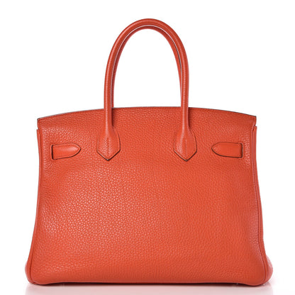 Hermes Togo Birkin 30 Capucine 5 of 39