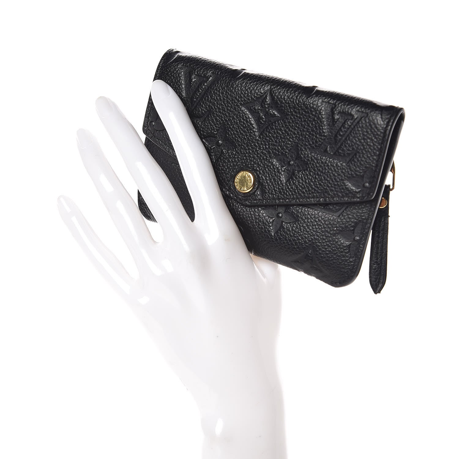 Louis Vuitton Empreinte Key Pouch Black 2 of 6