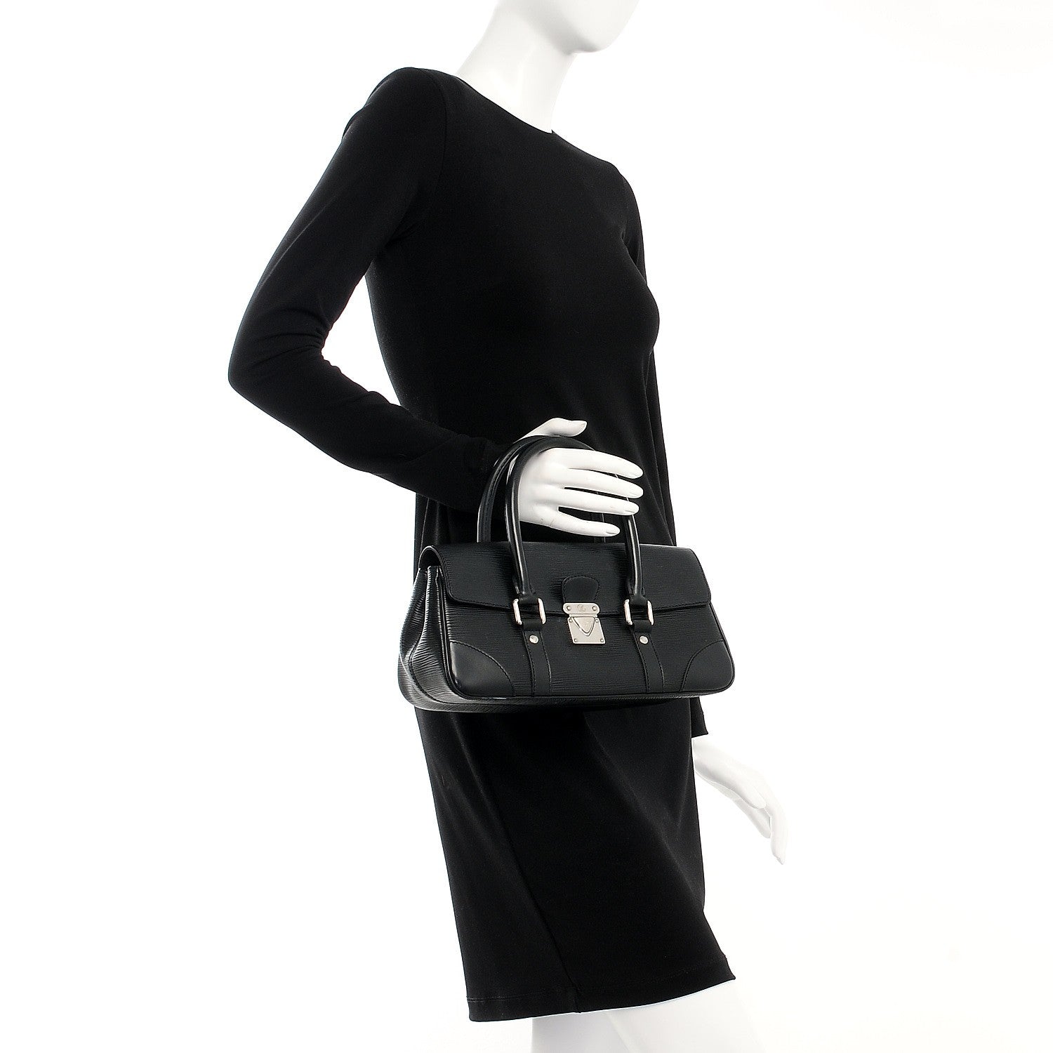 Louis Vuitton Epi Segur PM Black 2 of 14