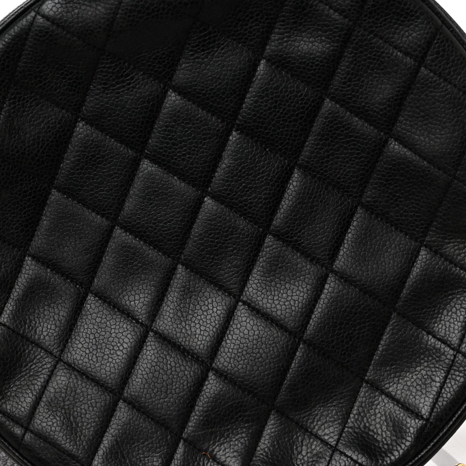 Chanel Caviar Quilted Round Shoulder Bag Black 14 of 15