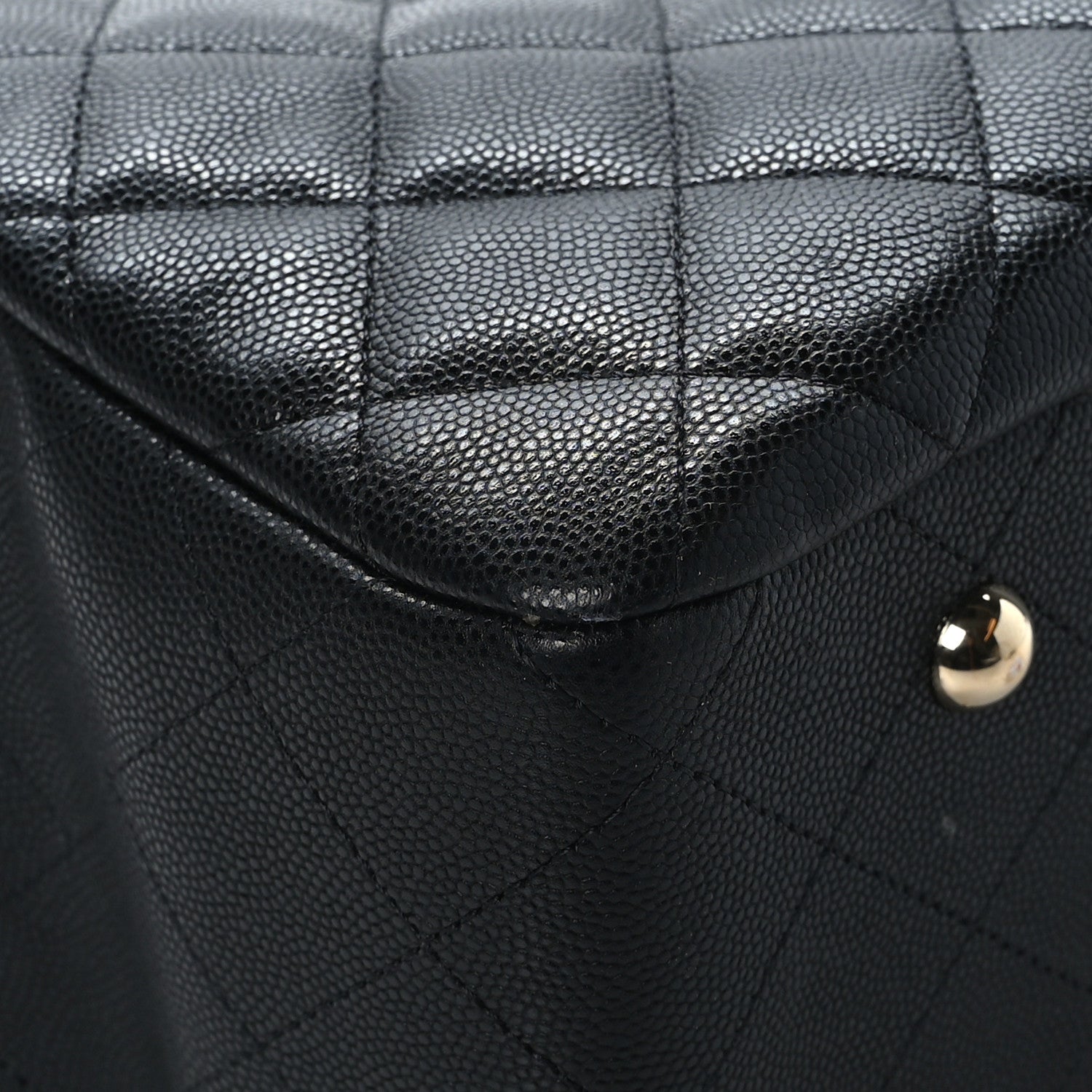 Chanel Caviar Quilted Large Shopping Tote Black 8 of 11