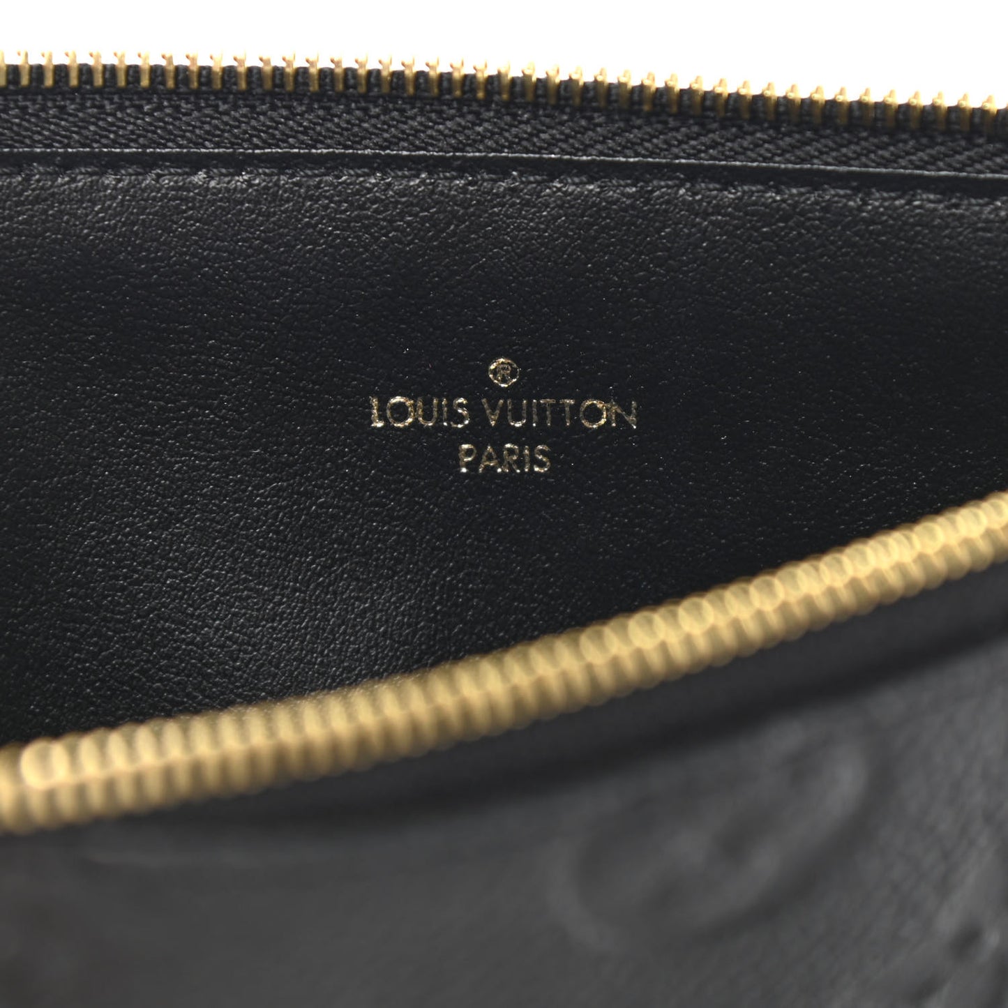 Empreinte Felicie Chain Wallet Zippered Insert Black