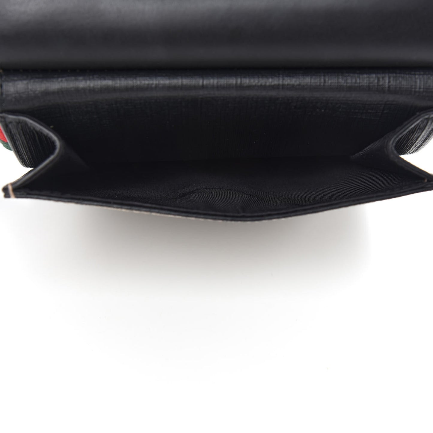 GG Supreme Monogram Web Belt Bag Black