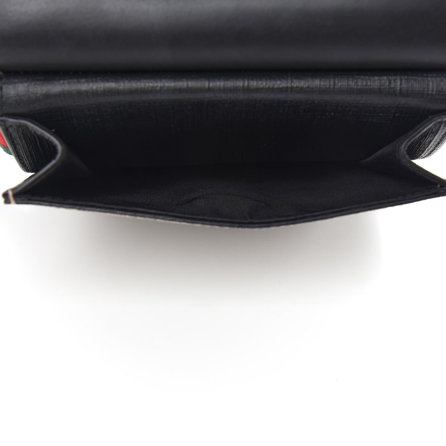 Gucci GG Supreme Monogram Web Belt Bag Black 6 of 11