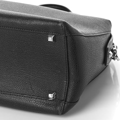 MCM Grained Calfskin Large Ella Boston Black 8 of 8
