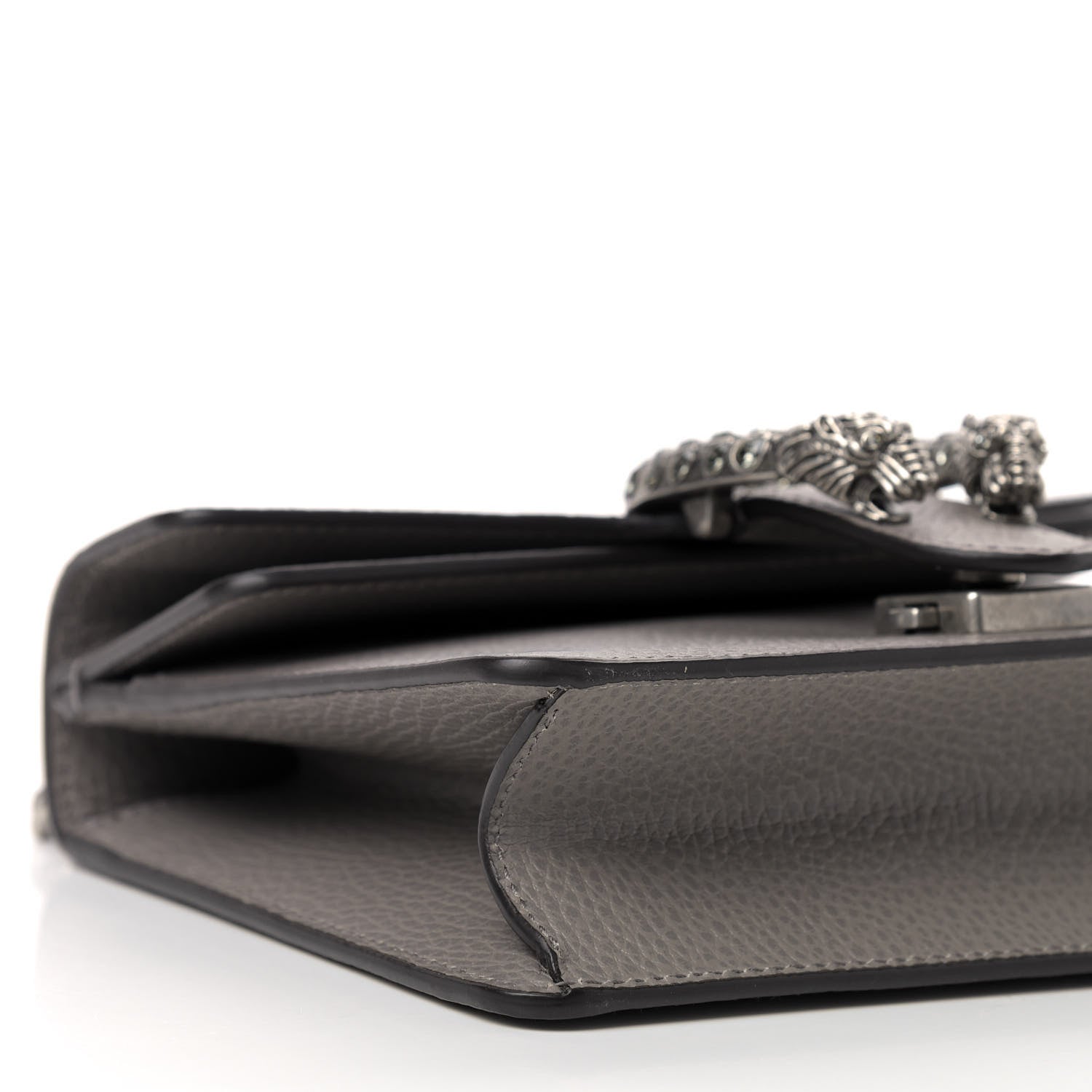 Gucci Calfskin Mini Dionysus Shoulder Bag Dusty Grey 6 of 9