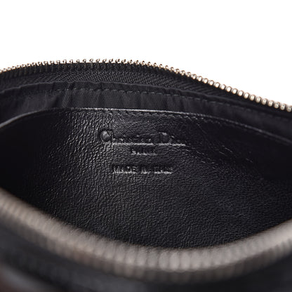 Christian Dior Patent Cannage Chain Pouch Black 8 of 13