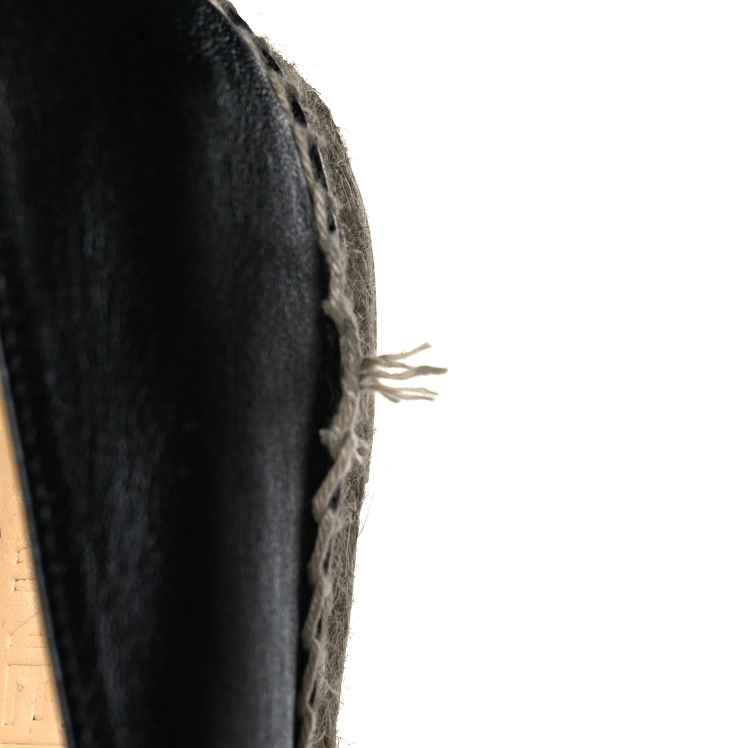 Chanel Lambskin CC Espadrilles 41 Black 9 of 9