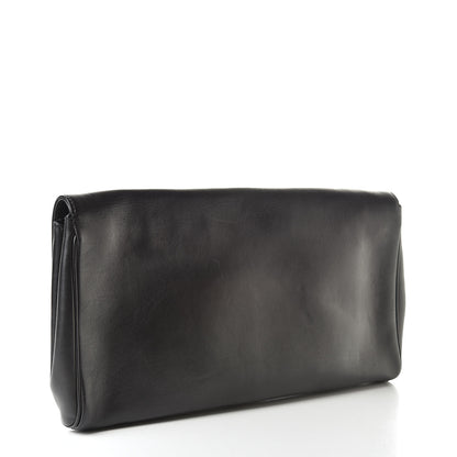 Gucci Calfskin Ribot Horse-Heads Clutch Black 3 of 12