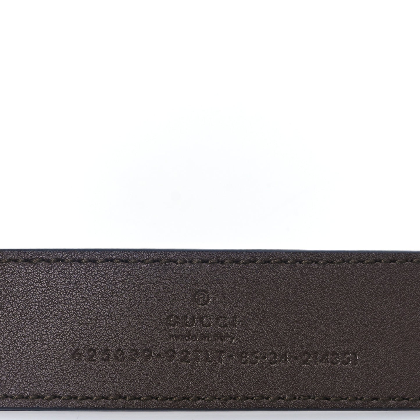 GG Supreme Monogram Matte Plutone Calfskin Double G 30mm Belt 85 34 Beige Ebony New Acero