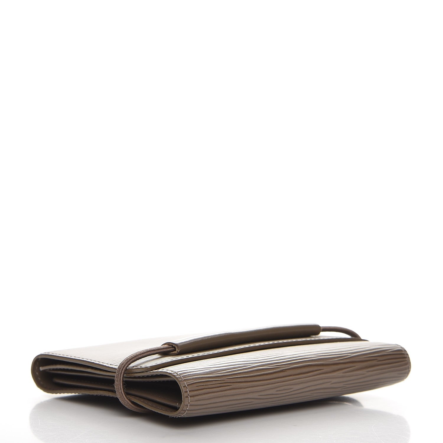 Louis Vuitton Epi Porte-Monnaie Elastique Wallet Pepper 4 of 6