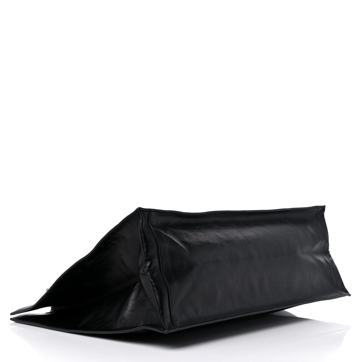 Vitello Rive Gauche Large Tote Black