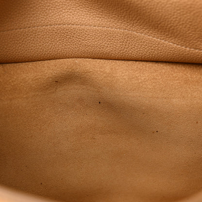 The Row Grained Calfskin Top Handle 14 Bag Tan 10 of 13