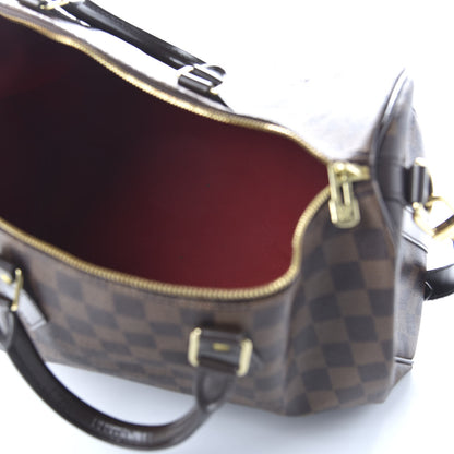 Louis Vuitton Damier Ebene Speedy Bandouliere 35 6 of 11