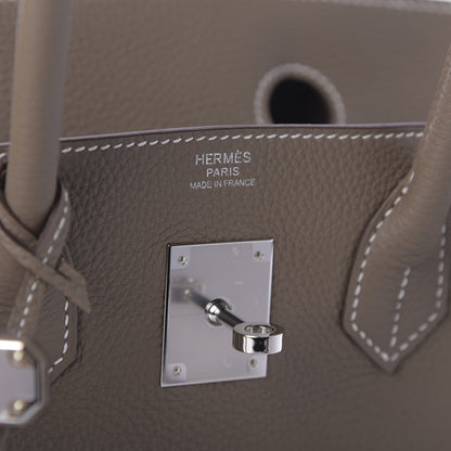 Hermes Togo Birkin 30 Etoupe 8 of 10