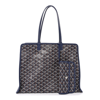 Goyard Goyardine Sac Hardy Pet Carrier PM Navy 3 of 12