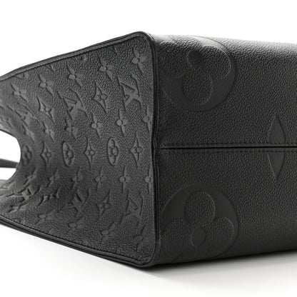 Louis Vuitton Empreinte Monogram Giant Onthego MM Black 8 of 9