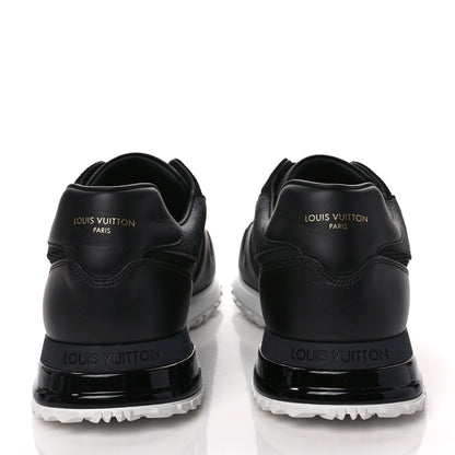 Louis Vuitton Calfskin Monogram Run Away Sneakers 12 Black 5 of 8