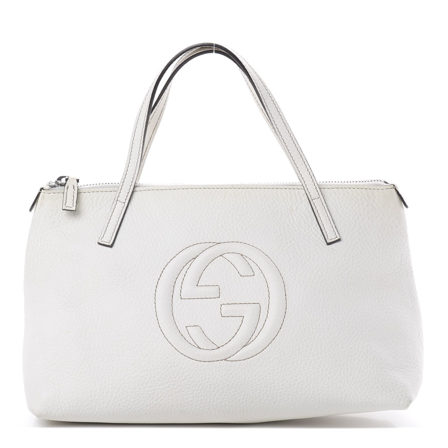 Cellarius Calfskin Children's Soho Shoulder Bag White