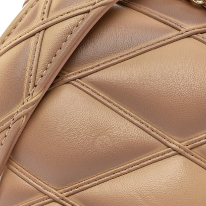 Louis Vuitton Lambskin Malletage Top Handle GO-14 MM Beige Rose 10 of 10