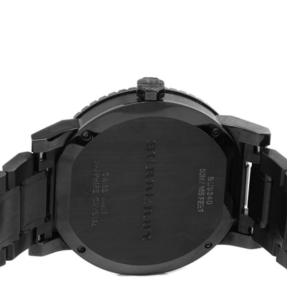 Burberry PVD Stainless Steel 43mm GMT The City Quartz Watch Black BU9340 4 of 5