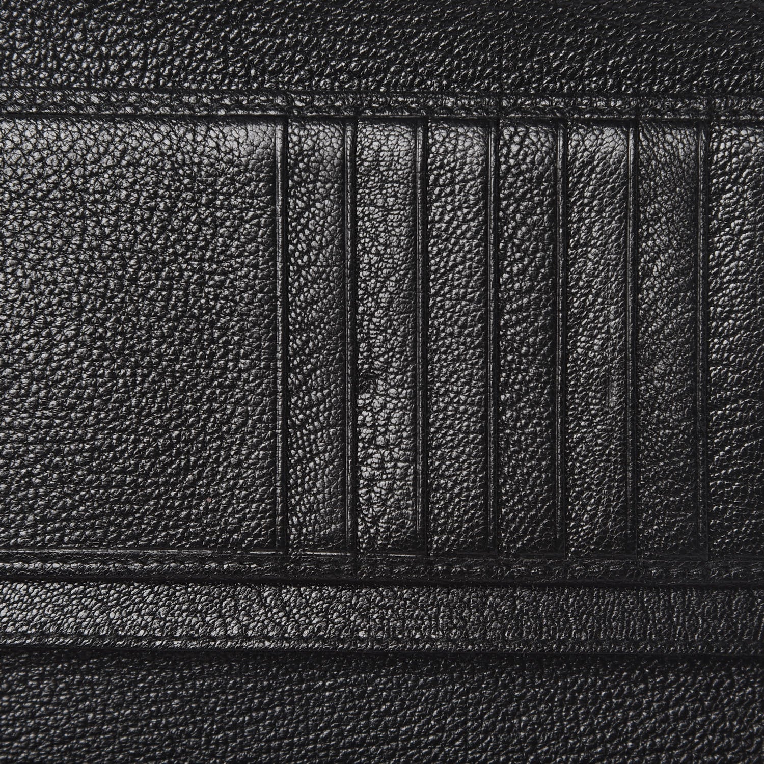 Miu Miu Goatskin Madras Love Envelope Wallet Black 9 of 9