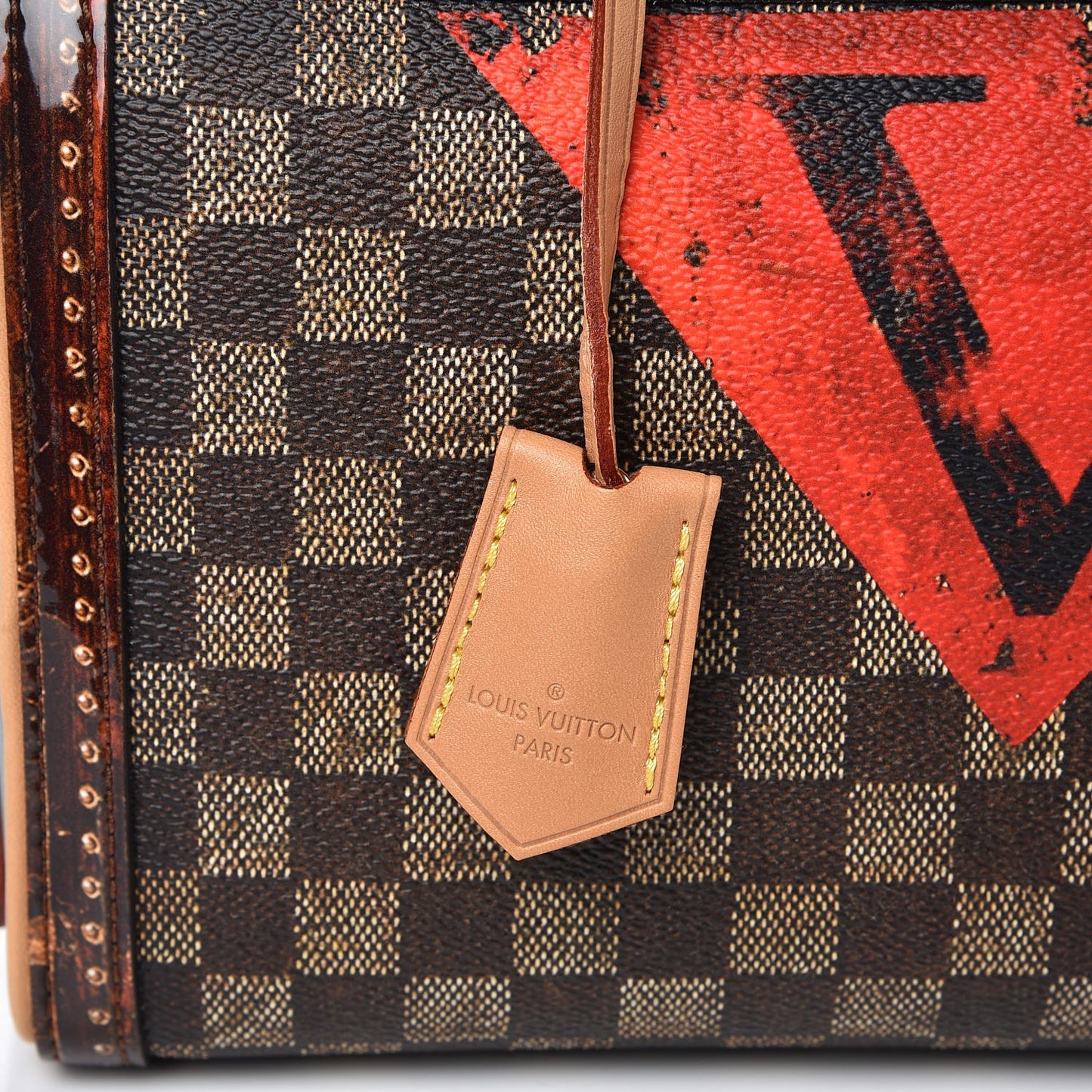 Transformed Damier Ebene Time Trunk Speedy Bandouliere 25 Black