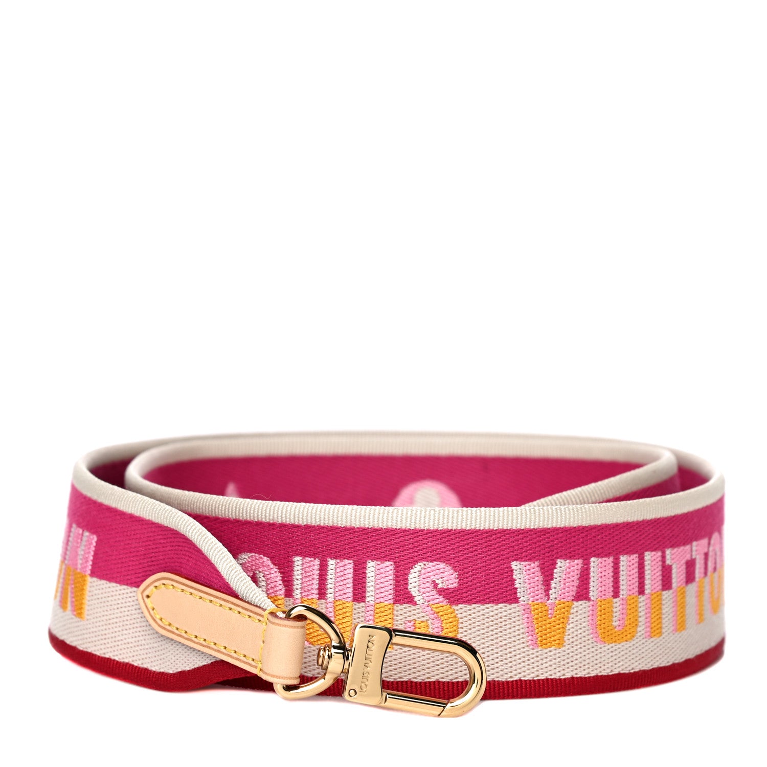 Louis Vuitton Jacquard Speedy Bandouliere 20 Shoulder Strap Fuchsia 1 of 6