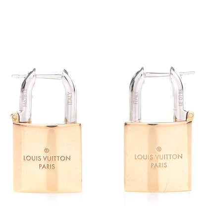 Louis Vuitton Lock Me Earrings 2 of 5