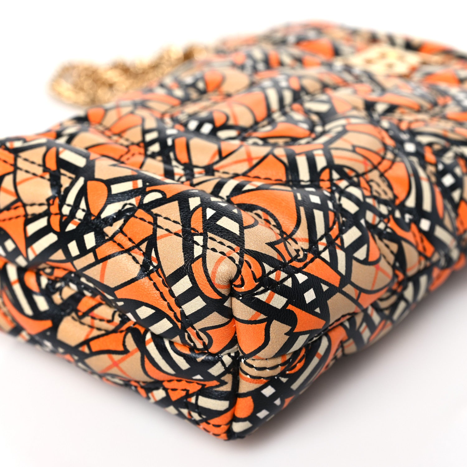 Burberry Lambskin Monogram Micro Lola Bucket Bag 8 of 8